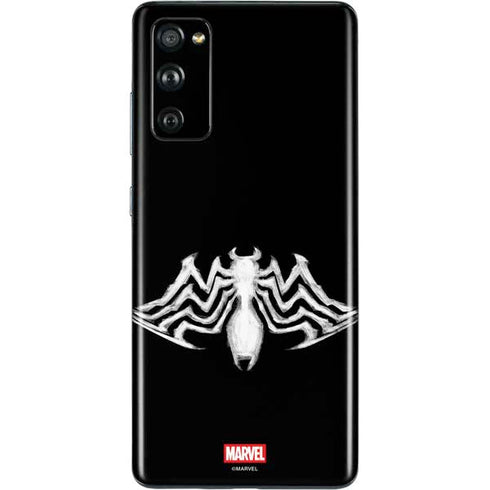 Marvel Venom Venom Logo Galaxy S20 Fan Edition Skin